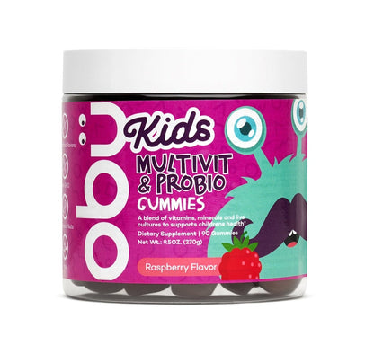 Kids Multivitamin & Probiotic Gummies 90 Gummies