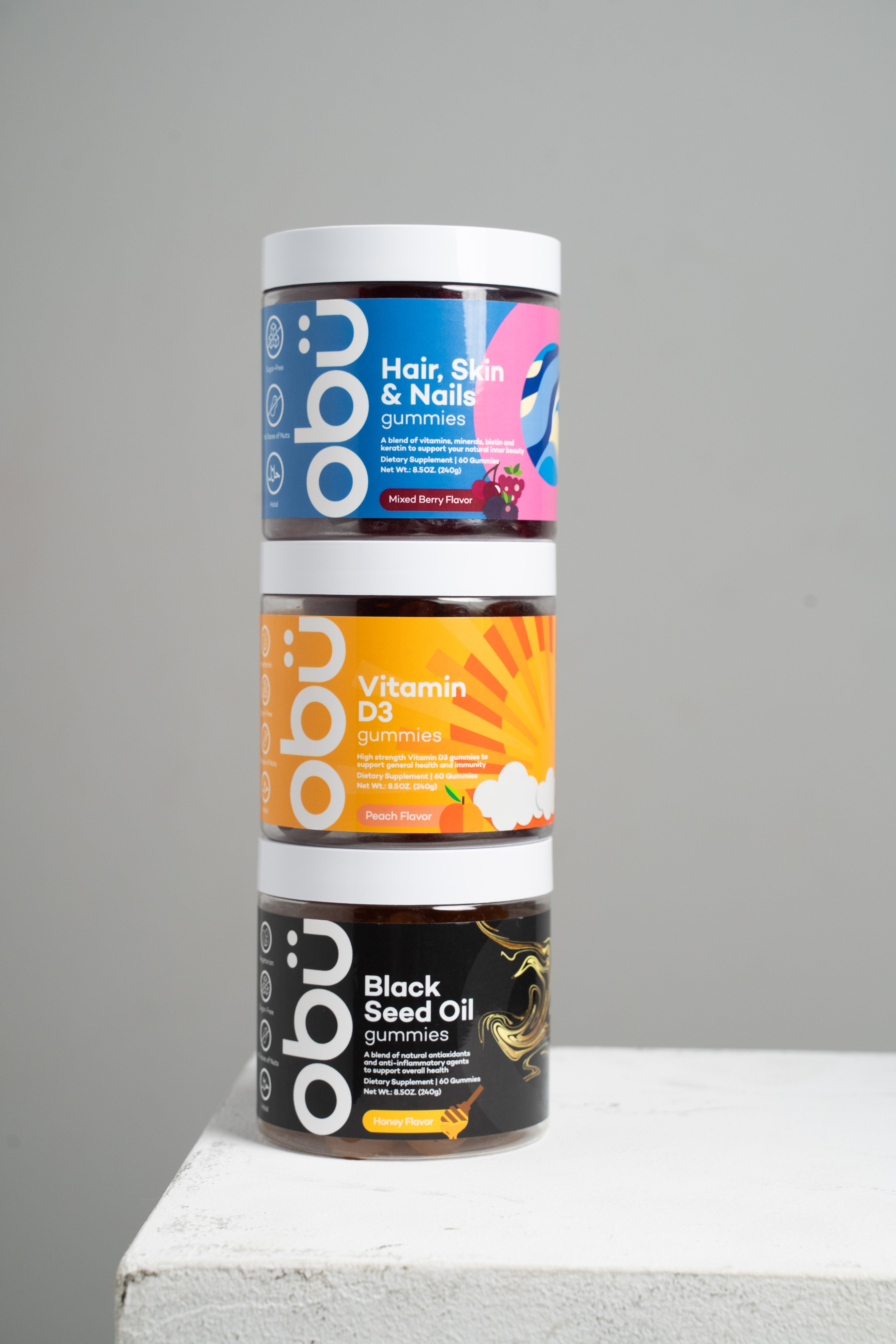 Radiance Boost Kit (Hair & Nail + Black Seed Oil + Vitamin D3)