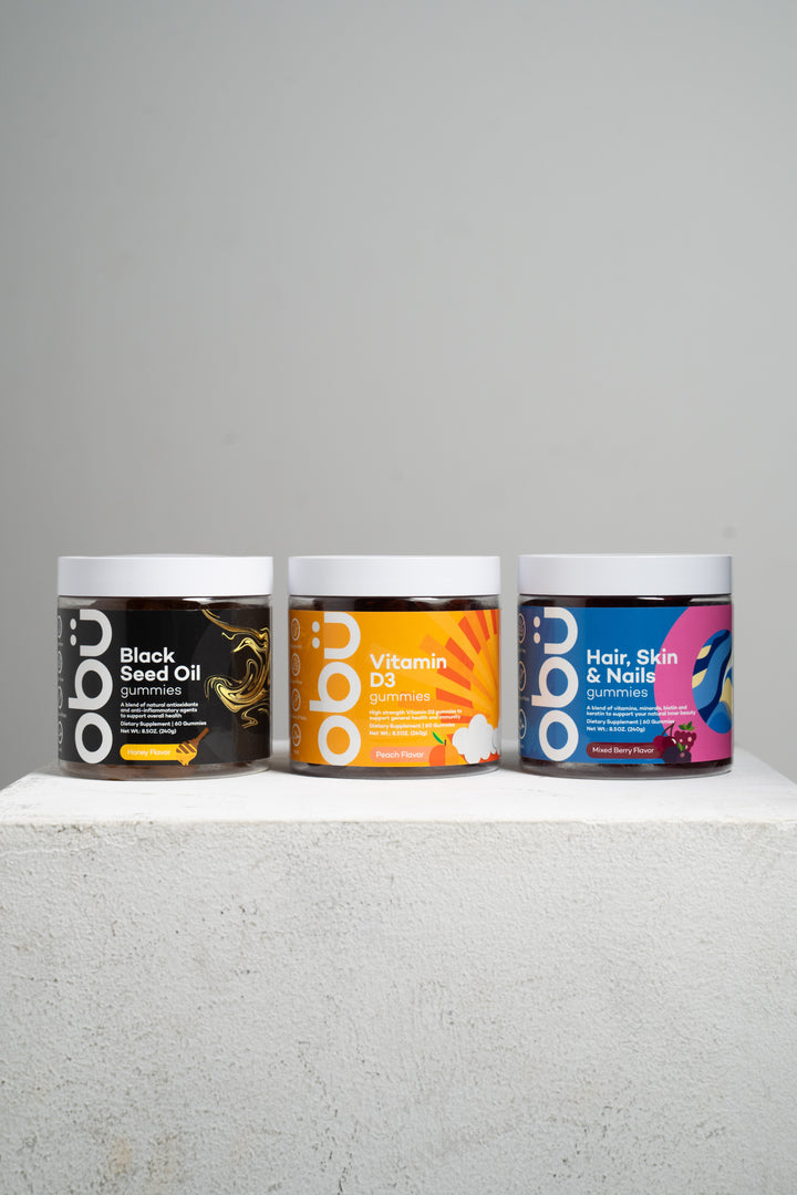 Radiance Boost Kit (Hair & Nail + Black Seed Oil + Vitamin D3)