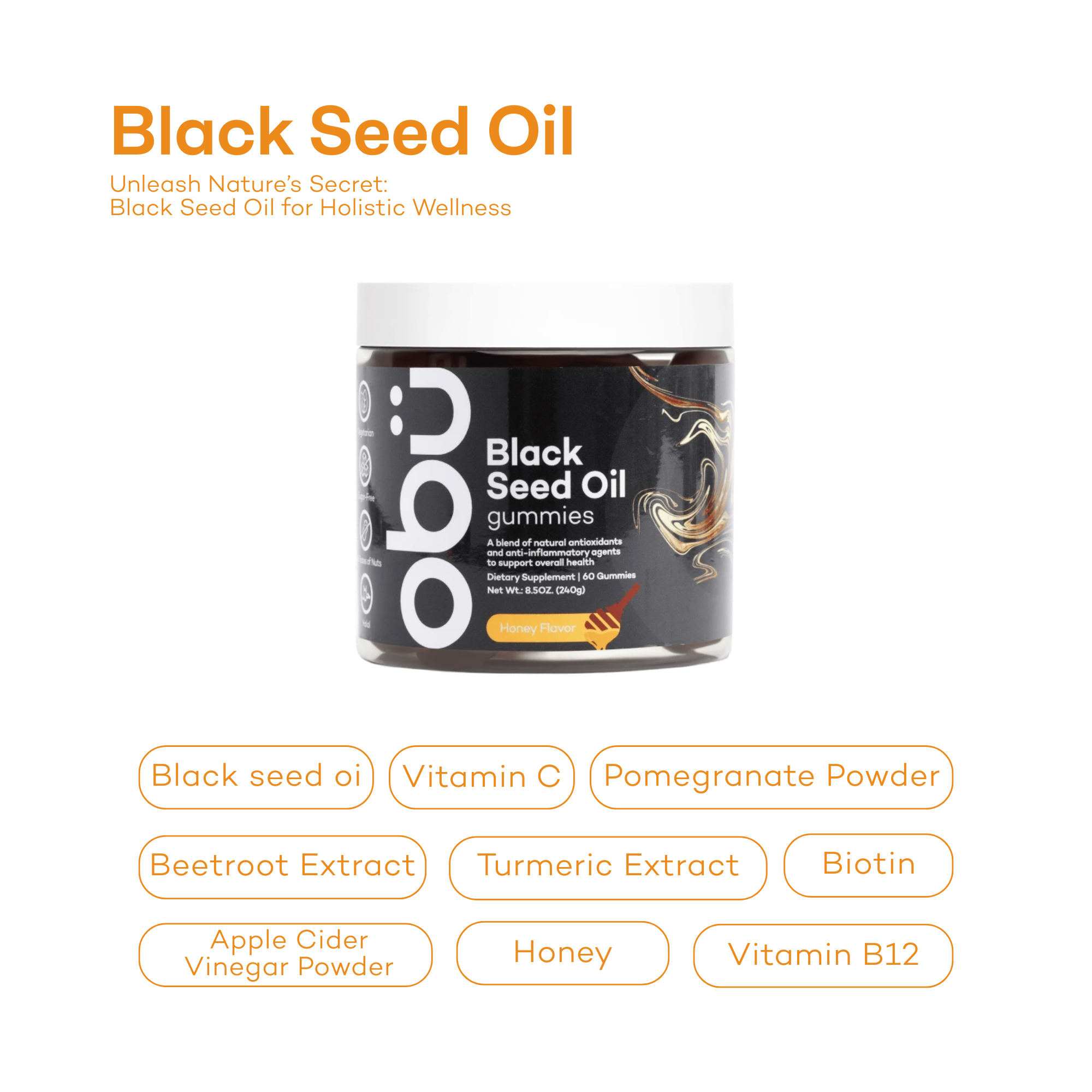 Black Seed Oil Gummies