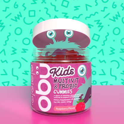 Kids Multivitamin & Probiotic Gummies 90 Gummies